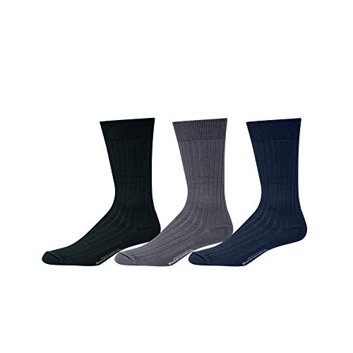 Men's Cotton Dress Socks - Classic Mid-Calf Dress Socks By Boardroom Socks