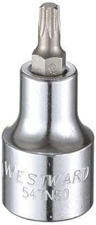 Socket Bit, Steel, 1/2 in, TpSz T30-6 pack