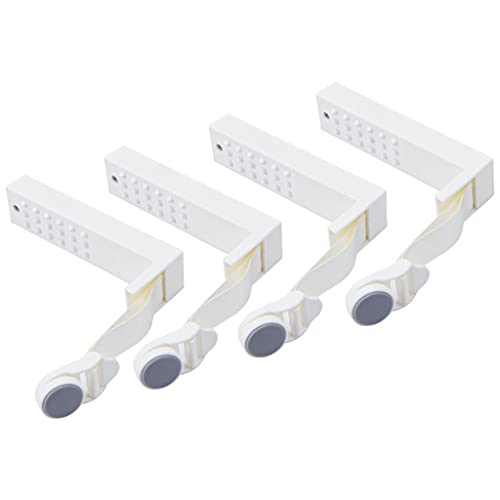 Dolity Suporte de Lençol de 4 Peças Prendedores de Lençol Pinça de Lençol para Guardar Lençóis No Co