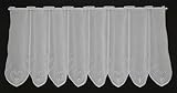 Photo Gallery tenda della finestra batiste con ricamo cuore | può scegliere la larghezza in segmenti da 15,5 cm, come vuole | colore: bianco Photo Gallery tenda della finestra batiste con ricamo cuore | può scegliere la larghezza in segmenti da 15,5 cm, come vuole | colore: bianco