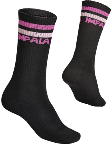 Impala Rollerskates Stripe Socks 3-Pack Black One Size2