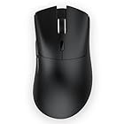 Mouse Sem Fio Gamer Attack Shark R1 18000dpi Paw3311 Tri Mode 1000hz, Pixart Paw3311 Ultraleve 3 Conexões (Branco) (Preto,Moderno)