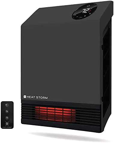 Heat Storm Patio Heater - Which 5 Will Keep You Warm This Winter? 8 Heat Storm Wall Gray HS-1000-WX Deluxe Indoor Infrared Space Saving-1000 Watts-Remote Control-Home & Office Heater-Safe to Touch Grill, 13x4x17