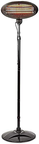 Terrassenheizung, freistehende Heizstrahler, Quarzheizrohre