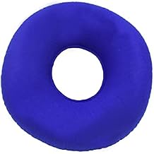 Butt Round Pillow for Tailbone Pain, Pillow Flocked Fabric Air Pillow for The Home, Office,Hiking,Camping,Traveling,Napping,Desk Rest,Neck & Lumbar Support