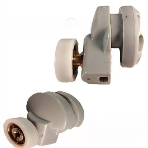 Titan Rechange Groupe Roue pour Cabine de Douche Gris q8785iu