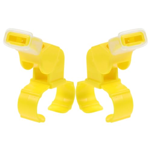 Silbatos deportivos 2 unidades con anillo para dedo miniatura 1