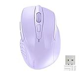TeckNet Omni Small Portable 2.4G Wireless Optical Travel Mouse with USB Nano Receiver for Laptop Computer, 18 Month Battery Life, 3 Adjustable DPI Levels: 2000/1500/1000 DPI