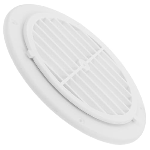 SEWOART Salida De Aire Calefactor Ventilación del Baño para Vehículos Recreativos Rejillas De Ventilación Respiradero De Techo Rejilla De Ventilación Redonda Plastico PP