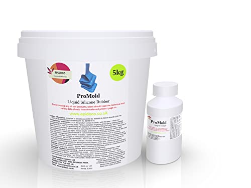 Silicone Mould Making Kit - Silicone Rubber for Silicone Mold Making - Moulds Making Silicone for Resin Moulds, Casting, Jewelry Making, DIY Craft (5kg)