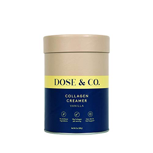 Dose and Co Collagen Creamer (Vanilla) 12oz (340g)