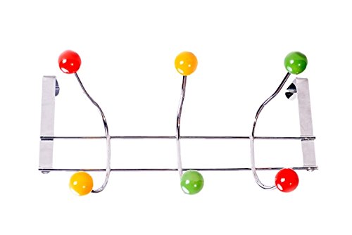 Merriway BH04681 Attaccapanni per Porta, Bianco