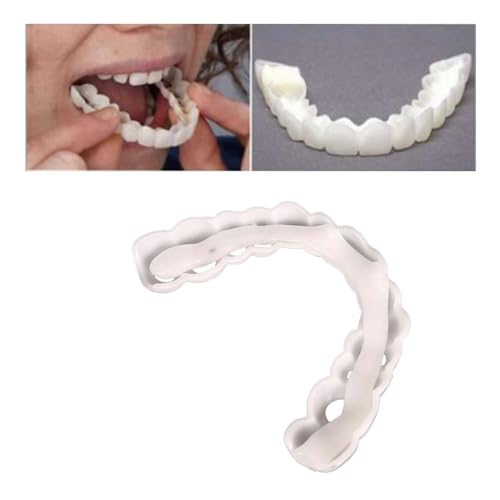 2 PCS Temporary Adjustable for Men and Women Nature and Comfortable to Regain Confident Smile