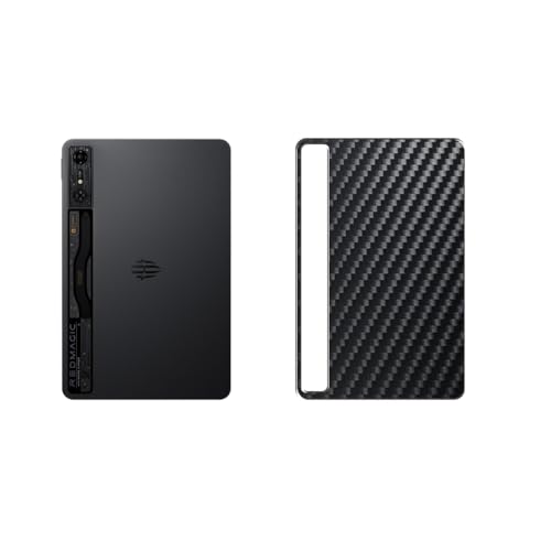 二枚 Sukix 背面保護フィルム 、 REDMAGIC Nova Pad 10.9インチ タブレット 向けの ブラック カーボン調 TPU 保護フィルム 背面 フィルム スキンシール 背面保護 背面フィルム(非 ガラスフィルム 強化ガラス ガラス )