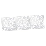 Photo Gallery amosfun 3 pezzi divisori decorativi sospesi bianchi divisorio elegante per soggiorno camera da letto ufficio Photo Gallery amosfun 3 pezzi divisori decorativi sospesi bianchi divisorio elegante per soggiorno camera da letto ufficio