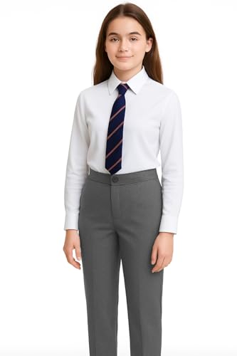 Pantalon d'école pour fille à taille réglable pour un confort quotidien optimal