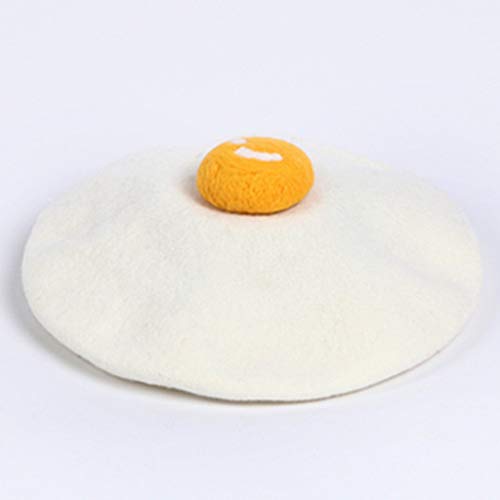 Parent-Child Winter Faux Wool for Creative Poached Vintage Warm Artist Painter Hat for Women Kids Girls Hat Women Large3