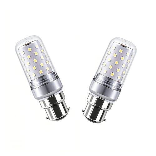 B22 �o���l�b�g���� LED�R�[���d�� 12W 3000K 4000K 6000K 120W���� �ȃG�l ������Ȃ� CRI>80 ������ �񒲌� �Q�� ���r���O �L�b�`��(Natural white 4000K,2 Pack)