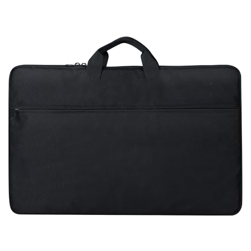 UPERFECT Laptop Sleeve 24-inch for Laptop/Portable Monitor/Notebook/Tablet with Large Capacity Side Pockets & Durable Handle-Waterproof/Shockproof-Padded Compartments-Zippered Accessory Storage