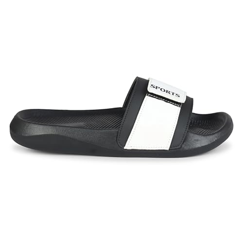 Image of PERY-PAO Sliders for Men | Lightweight EVA Sole & Comfortable Slippers | Flip-Flops & Chappals for Everyday Use
