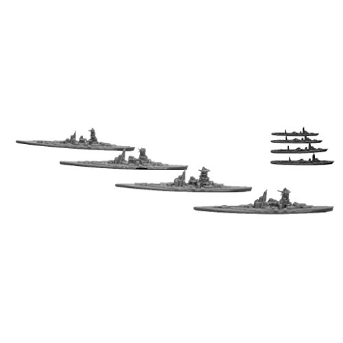 Maquette navire de guerre Kongo pour diorama naval Fujimi