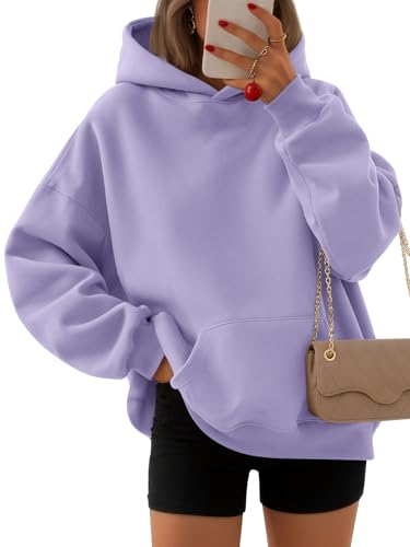 Image of EFAN Women's Hoodies Oversized Sweatshirt Comfort Fleece Sweaters | Cozy Trendy Pullover Hoodies, Sweatshirts with Pockets For Fall & Winter