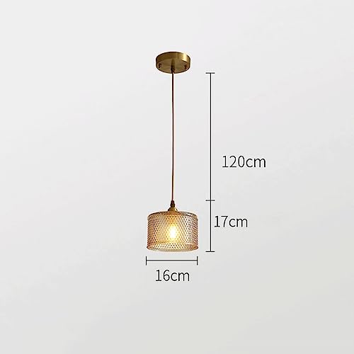Pendentif en métal industriel E26 solution éclairage cuisine sombre