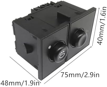 Car Auto Light Switch for Chevrolet for Avalanche for Silverado for Suburban 1500 2003-2006 Car Headlight Switch Button Fog Light Control Switch 19381535 15143597