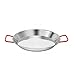 QPWZ Patelnia do paelli ze stali nierdzewnej owoce morza garnek nieprzywierający garnek do smażenia kuchnia smażony kurczak owoce talerz narzędzie do gotowania (rozmiar: 25 Vm) (22,5 Vm)