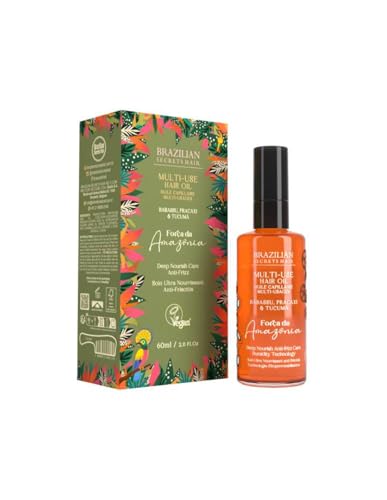 Brazilian Secrets hair - Força da Amazonia - HUILE CAPILLAIRE MULTI-USAGES 60ml