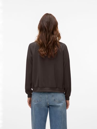 VERO MODA Damen VMCOCO L/S Bomber GA NOOS Kurzjacke, Chocolate Torte, L
