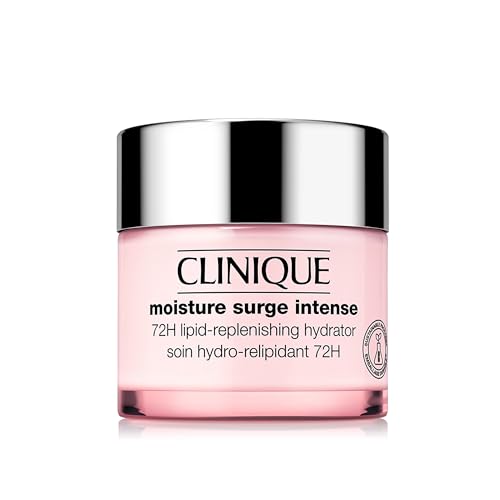 Clinique Moisture Surge Intense 72H Lipid-Replenishing Hydrator Face Moisturiser With Hyaluronic Acid, Aloe Water + Cica | Hydrating + Moisturising, 2.53605 fl oz