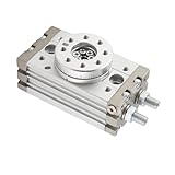 Rotary Pneumatic Cylinder 180 Degree SMC Type 15mm Rotary Pneumatic Cylinder MSQB-10A 0~60°C