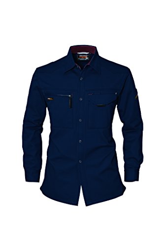 BURTLE バートル 長袖シャツ(秋冬用) 1315 ネイビー M