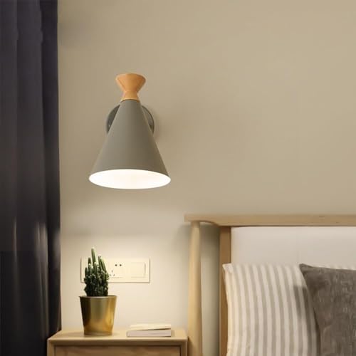 Lámpara de pared moderna orientable para leer en el dormitorio sin deslumbrar 4