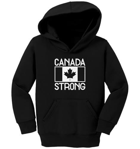 Haase Unlimited Canada Strong - Canadian Pride Election Toddler/Youth Fleece Hoodie