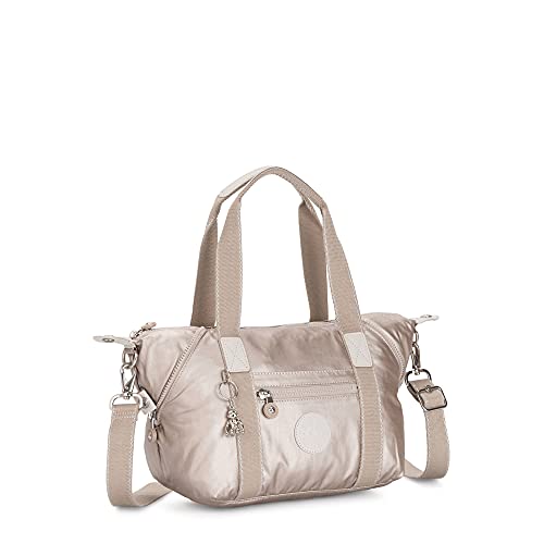Image of Kipling Art Mini Handbag, Metallic Pewter