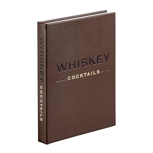 Graphic Image Whiskey Cocktails Chocolate-Brown Fine Leather2