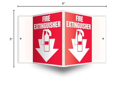 Accuform PSP113 Fire Extinguisher 3D Projection Sign thumb #2