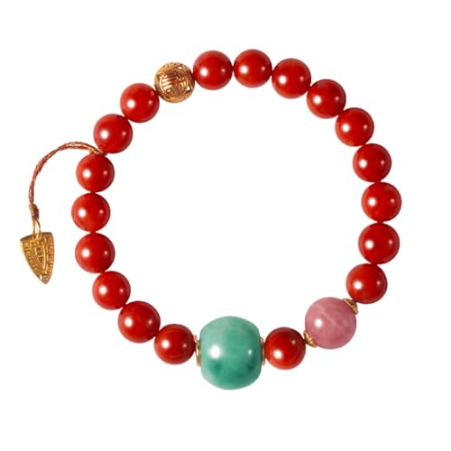 Accessoires Cheongsam Red 196 Jade en argent et taille unique pour femmes