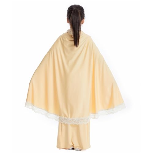 Ensemble de prière filles musulmanes ample et facile à enfiler sans épingle taille 98 - 7