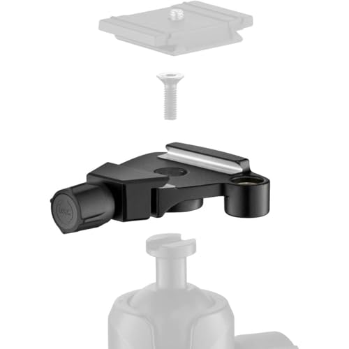 Adaptador Befree Manfrotto Top Lock QR para acoplar cámaras Arca-Swiss 6