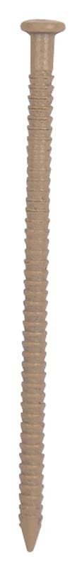 ProSource NTP-085-PS Panel Nail, 1-5/8 in L, Tempered Hardened Steel, Tan