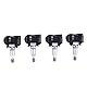 4PCS TPMS Reifendrucksensor Vorne Hinten 407004CB0B Kompatibel für QX50 II NV200 Ni*s-s*an X-Trail Re-*n-ault Meg*ane 4 1.3 1.6 TCe 140 RDKS Sensor Reifendruckkontrollsystem 407004CB0A, 407704CB1B