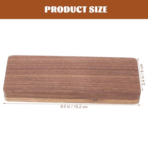 Caja de acuarelas de madera refinada con estuche mini para mezcla de pigmentos 3