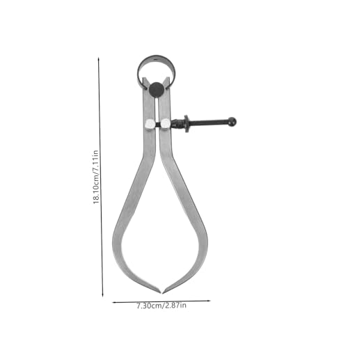 Calibrador exterior portátil para madera 100g miniatura 7