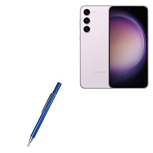 BoxWave Stylus Pen Compatible with Samsung Galaxy S23+ - FineTouch Capacitive Stylus, Super Precise Stylus Pen for Samsung Galaxy S23+ - Lunar Blue