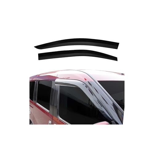 Windabweiser Regenabweiser Für Seat Mii 2011-2025 3-Tür Dunkel