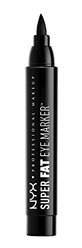 NYX PROFESSIONAL MAKEUP Super Fat Eye Marker, Liquid Eyeliner, Carbon Black