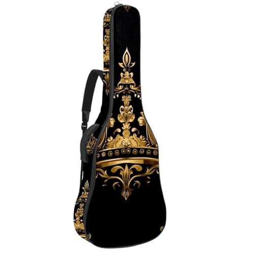 Housse transport guitare acoustique double bandoulière réglable résistante eau 42.9 pouces